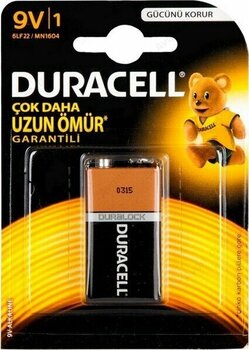 Duracell Pil  9V  6LP3146 MN1604