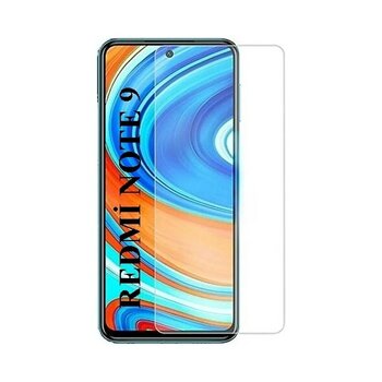 Elixem Xiaomi Note 9 Uyumlu 9H Düz Şeffaf Ekran Koruyucu Temperli Cam - Redmi Note 9