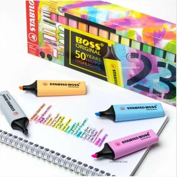 Stabilo Boss Original ARTY 23 Renk Masa Üstü Standlı Set /7023-01-5-20