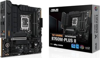 Asus Mb Tuf Gamıng B760M-Plus Iı Intel B760 Lga1700 Ddr5 7800 Dp Hdmı 3X M2 Usb3.2 2.5Gbit Lan Matx