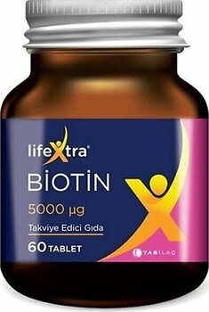 Lifextra Biotin 5000 mcg 60 Tablet