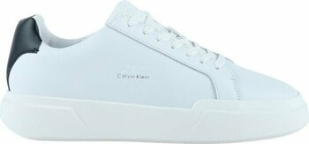 Calvin Klein Chunky Cupsole Erkek Beyaz Deri Ayakkabı (YM0YM01344-01W) - 45