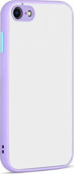 Gpack Apple iPhone 7 Kılıf Hux Kamera Korumalı Silikon Mor