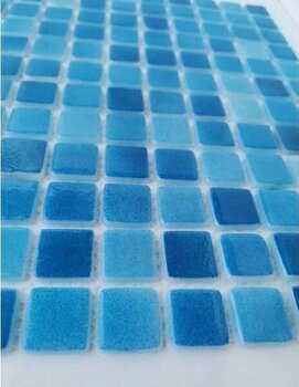 Yıldız Cam Mozaik Havuz Cam Mozaik Mavi Cam
