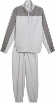 Puma Woven Colorblock Gri Eşofman Takımı Erkek 68485661 - L