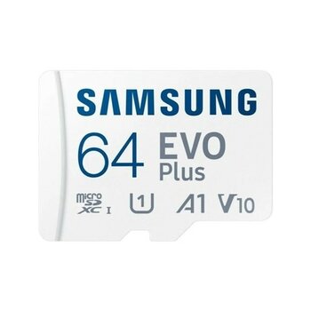 Samsung Evo Plus Microsd Hafıza Kartı 64 MB-MC64KA/TR - 130 Mb/sn