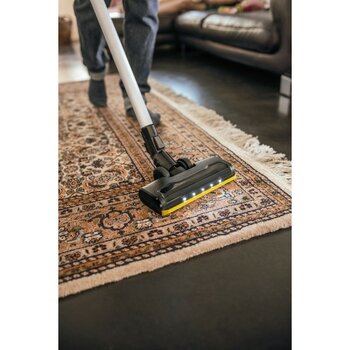 Karcher Kärcher Vc 6 Cordless Ourfamily Kablosuz Dikey Süpürge Güçlü Emiş Teknolojisi Çoklu Aksesuar Hafif Tasarım Şarj Istasyonlu - Beyaz - Siyah