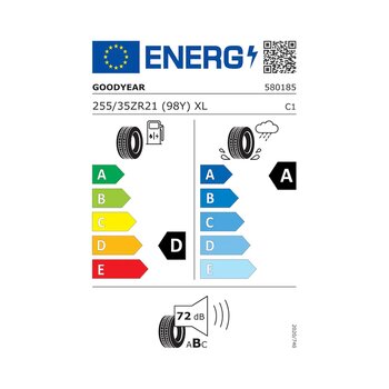 Goodyear Eagle F1 Supersport 255/35r21 98y Xl Fp Yaz Lastiği 2024