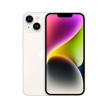 Apple iPhone 14 128GB Yıldız Işığı - Yenilenmiş - A Kalite - Beyaz - A Grade - Mükemmel - 128 GB