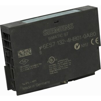 Siemens 6ES7132-4HB01-0AB0 ET200S EL-MOD. 2RO DC24VAC23 1 Adet - Renk - 0 - Siyah