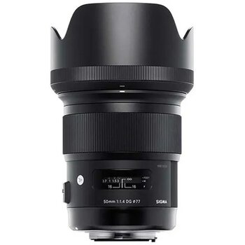 Sigma 50mm f-1.4 DG HSM Art Lens
