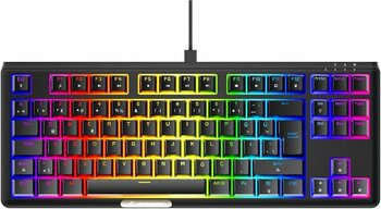 Rampage Blue Switch Rainbow Tkl Anti Ghosting Mekanik Oyuncu Klavyesi