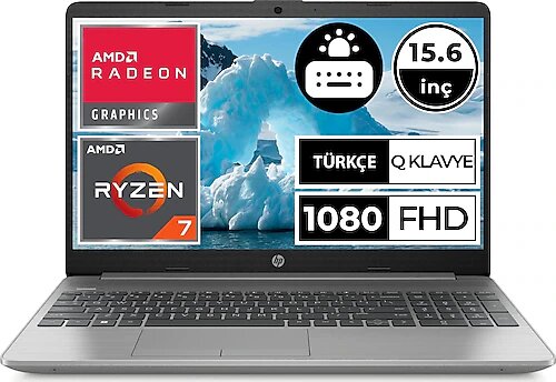 HP 250 G9 6Q8N3ES05 15.6 inç AMD Ryzen 7 5825U 32 GB 1 TB SSD AMD Radeon Graphics FreeDOS