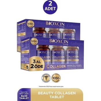 Bioxcin Beauty Collagen Hyaluronic Acid 6x30 Tablet