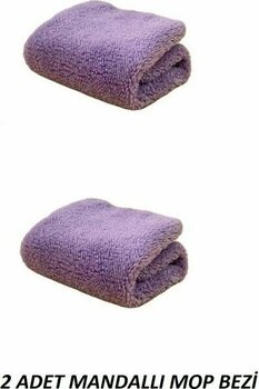 Miomi Mor Yedek Bez 2 Adet Mop Bezi Mandallı Mop Taksil Mop Yedek Bez 2 Adet