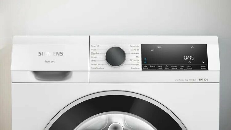 Siemens iQ300 WG42A1Z0TR 9 kg Beyaz Çamaşır Makinesi