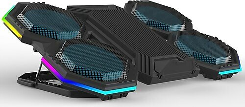 iDock F12 2600 RPM Yüksek Devirli Fan Gaming Laptop Soğutucu Stand
