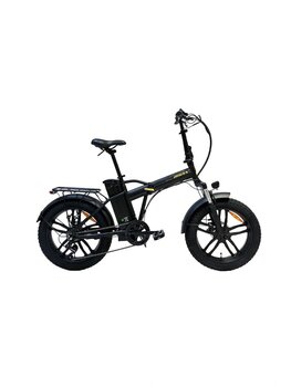 Bisan E-Folding F4 Elektrikli Bisiklet Siyah 20 İnç