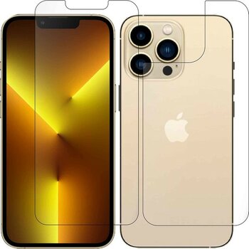 Kvy Iphone 13 Pro Max Ön Arka Nano Cam Ekran Koruyucu - Şeffaf