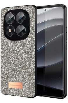 Xiaomi Redmi Note 14 Pro 5g Bright Simli Kapak - Gold Toyigoo