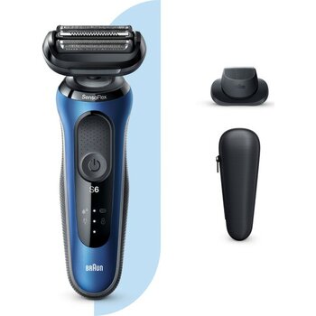 Braun Series 6 B1200s Kablosuz Tıraş Makinesi – SensoFlex Başlık, EasyClick Sistemi, Islak/Kuru Kullanım