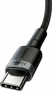 Baseus Cafule PD2.0 2 m Siyah - Gri Type-C Data ve Şarj Kablosu