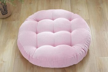 Tubihome Yuvarlak Yer Minderi, Pembe