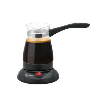 Kiwi KCM 7514 Cam Türk Kahve Makinesi - Siyah