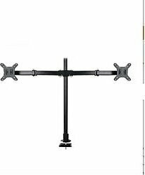 Mds Çift Kollu Masaüstü Ayarlanabilir 14-32 İnç Vesa Uyumlu 7 kg Monitör Standı - Siyah