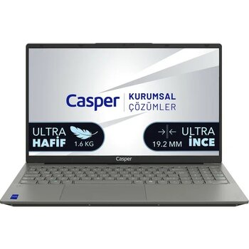 Casper Nirvana X750 I3-1315U 16GB DDR5 1TB SSD Freedos 15.6" Taşınabilir Bilgisayar X750.1315-BF00X-G-F - 1 TB - 16 GB