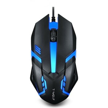 T-Wolf V1 Rgb Kablolu Mouse - Siyah