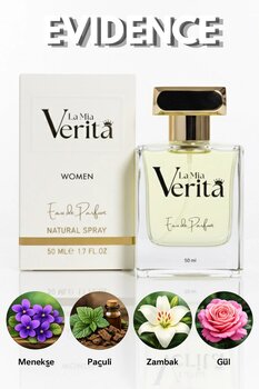 la mia verita Comme Une Evidence Parfüm Kadın Şipre Çiçeksi Lmv247 Yüksek Kalıcılık & Yayılım Top Kalite Edp 50 ml