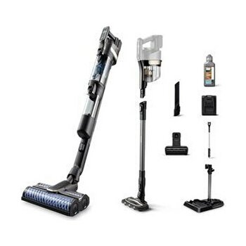 Philips XW9463/11 Kablosuz Islak-Kuru Elektrikli Süpürge 9000 Serisi, Islak Paspas, Self-Clean - Siyah