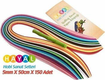 Hayal Quilling Yetişkin Seti 5 Mm - Metal Uçlu Kıvırma Aleti