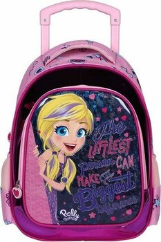 Polly Pocket Çekçekli Okul Çantası 21480 - Pembe