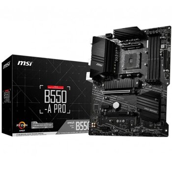 Msı B550-A Pro Ddr4 M2 Pcıe Nvme Hdmı Dp Pcıe 16X V4.0 Am4 Atx