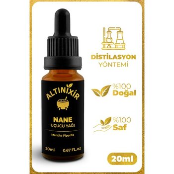 %100 Saf Ve Doğal Nane Yağı 20Ml - 20 ml