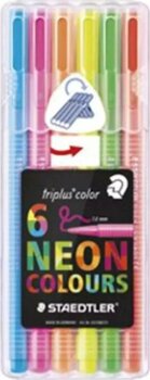 Staedtler Triplus Color Üçgen 6 Keçeli Boya Kalemi