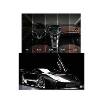 Guard Çizilmez Cam Filmi 152,5 Cm X 60 Metre Super Dark Black Çok Koyu Siyah %05 Koyuluk 1 Pl