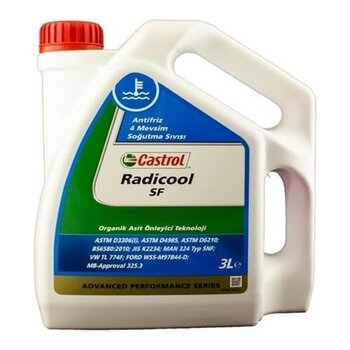 Teknocan Castrol Radicool Sf 3 Lt Kırmızı Antifriz