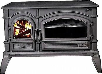 Sefer Döküm STAR SDS 108 Odun Siyah Kuzine Soba