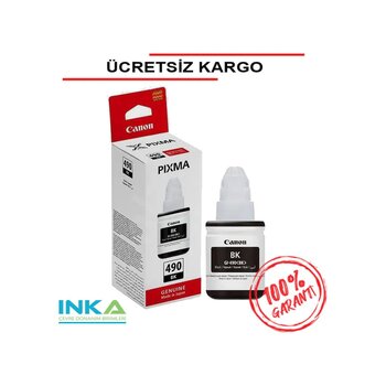 Canon Gı 490bk Siyah Mürekkep 135ml