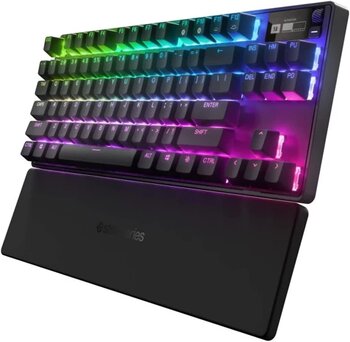 Steelseries Apex Pro Tkl Kablosuz Mekanik Gaming Klavye, Değiştirilebilir Aktivasyon Noktaları, Oled