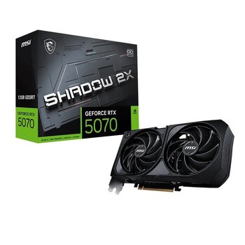 Msı Geforce Rtx 5070 12g Shadow 2x Oc 12gb Gddr7 192 Bit Dlss 4 E