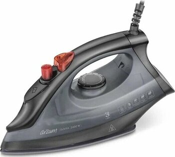 Arzum Ar684 Olivya 2400 W Siyah Seramik Tabanlı Buharlı Ütü