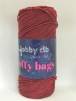 Hobby Club Softy Bags Supra Mumlu Ip Çanta Ipi 200 Gr.5 Adet (1kg) Bordo
