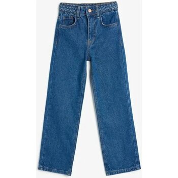 Koton Straight Jean Indigo Kız 7–8 Yaş Kot Pantolon