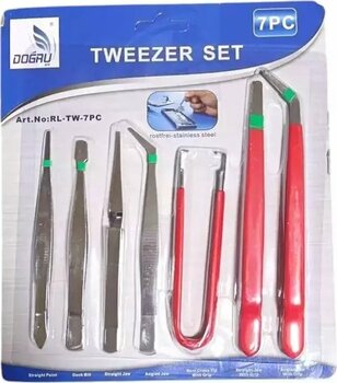 Rigour Elektornikçi 7 Parça Cımbız Seti Telefon bilgisayar cımbızı