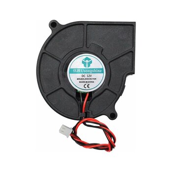 5015 12v Dc Salyangoz Fan 12v 2-pin 3d Yazıcı Soğutma Fanı Santrifüj Blower Fırçasız Fan