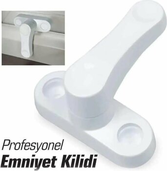 Tbyshop Pvc Pimapen Pencere Cam Balkon Kapısı Güvenlik Emniyet Kilidi Çocuk Kilidi